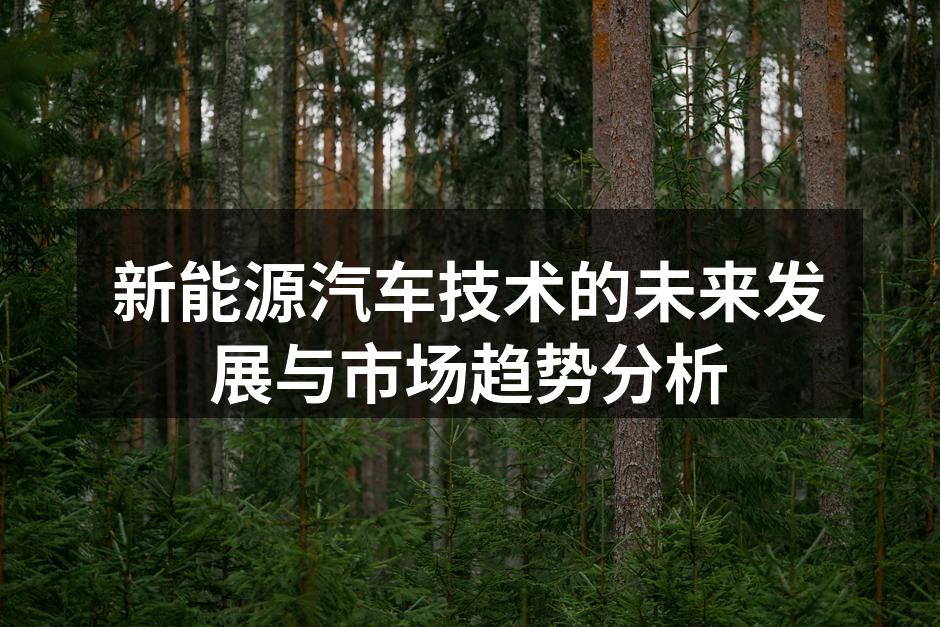 新能源汽车的未来趋势