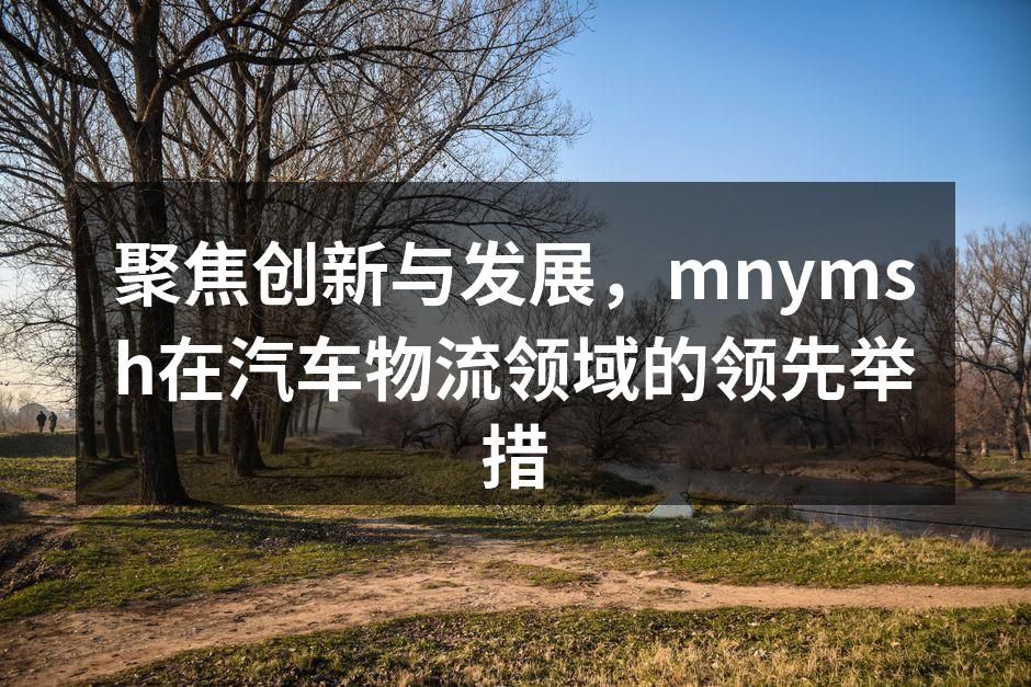 汽车物流运输现场